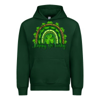 Forest Green st. patricks day happy go lucky Urban Hoodie - RanaPortraitStore