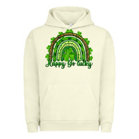 Pigment Pistachio st. patricks day happy go lucky Urban Hoodie - RanaPortraitStore
