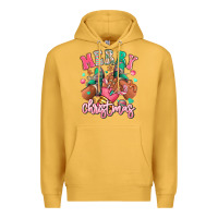 Mustard pink merry christmas black girl sneakers Premium Hoodie - RanaPortraitStore