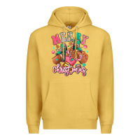 Antique Gold pink merry christmas black girl sneakers Premium Hoodie - RanaPortraitStore