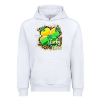 White lucky vibes Urban Hoodie - RanaPortraitStore