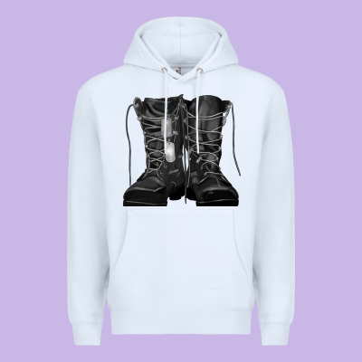 Premium Hoodie soldier boots