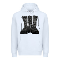 White soldier boots Premium Hoodie - RanaPortraitStore