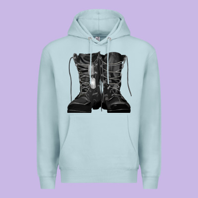 Premium Hoodie soldier boots
