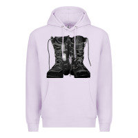 Lilac soldier boots Premium Hoodie - RanaPortraitStore
