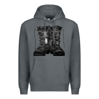 Rock soldier boots Premium Hoodie - RanaPortraitStore