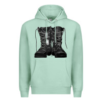 Seafoam soldier boots Premium Hoodie - RanaPortraitStore