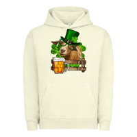 Pigment Pistachio st. patricks day goat and beer Urban Hoodie - RanaPortraitStore