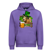 Tulip st. patricks day goat and beer Urban Hoodie - RanaPortraitStore