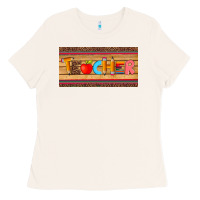 Bone teacher pen apple license plate template Ladies Tee - Artiststas
