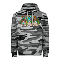 Slate Camo cactus gnomes Premium Hoodie - Zillion Design Studio