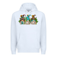White cactus gnomes Premium Hoodie - Zillion Design Studio