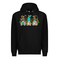 Black cactus gnomes Premium Hoodie - Zillion Design Studio