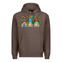 Coffee cactus gnomes Premium Hoodie - Zillion Design Studio