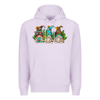 Lilac cactus gnomes Premium Hoodie - Zillion Design Studio