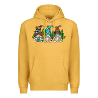 Mustard cactus gnomes Premium Hoodie - Zillion Design Studio