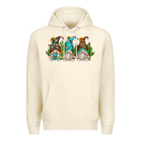 Sandshell cactus gnomes Premium Hoodie - Zillion Design Studio