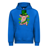 St. Patricks Day Lucky Baby Pig Urban Hoodie | Teevron
