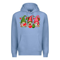 Colony Blue watermelon gnomes Premium Hoodie - Zillion Design Studio