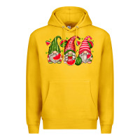 Lemon watermelon gnomes Premium Hoodie - Zillion Design Studio