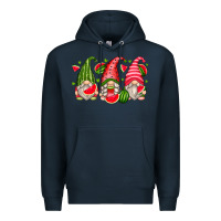 Navy watermelon gnomes Premium Hoodie - Zillion Design Studio
