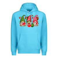 Ocean Blue watermelon gnomes Premium Hoodie - Zillion Design Studio