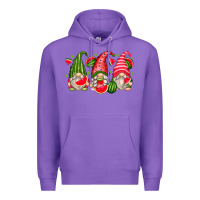Purple watermelon gnomes Premium Hoodie - Zillion Design Studio