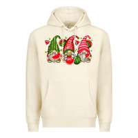 Sandshell watermelon gnomes Premium Hoodie - Zillion Design Studio