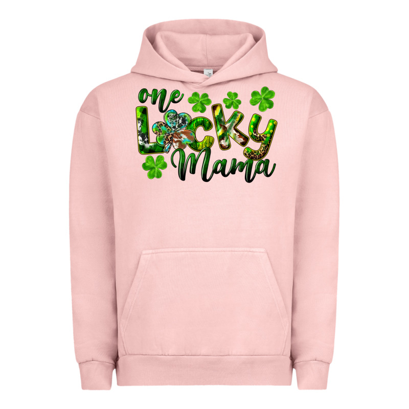 St. Patricks Day One Lucky Mama Urban Hoodie by RanaPortraitStore | Teevron