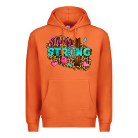 Carrot she is strong Premium Hoodie - texasbilliewilder