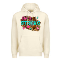 Sandshell she is strong Premium Hoodie - texasbilliewilder