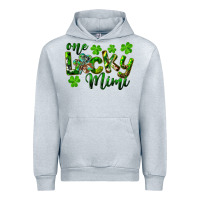 Heather Grey st. patricks day one lucky mimi Urban Hoodie - RanaPortraitStore