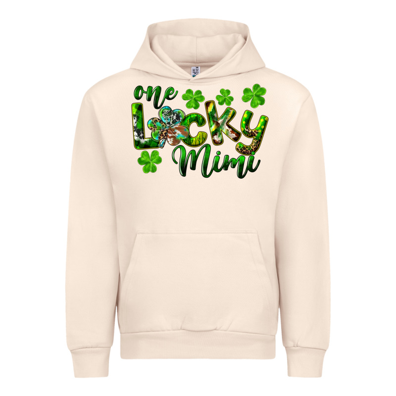 St. Patricks Day One Lucky Mimi Urban Hoodie by RanaPortraitStore | Teevron