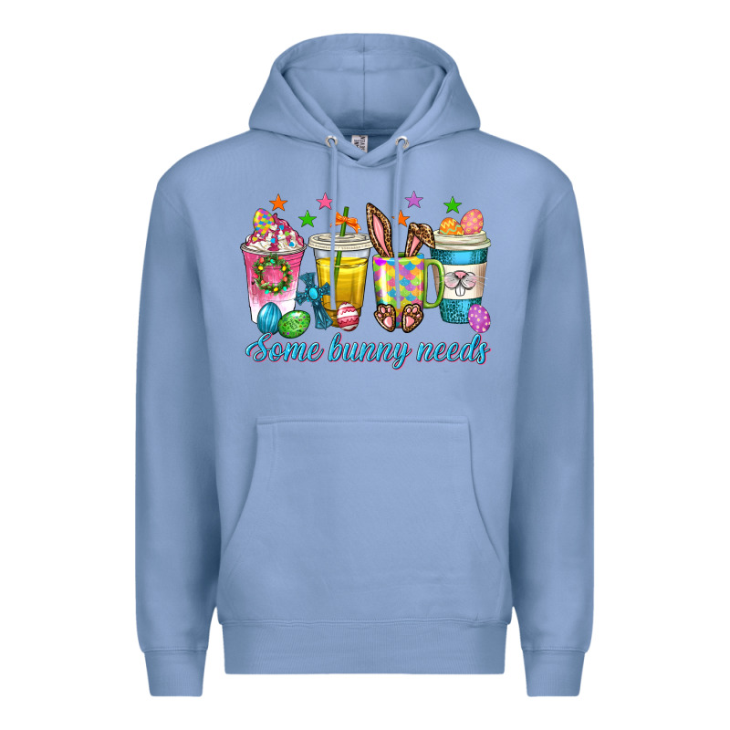 Some Bunny Needs Easter Coffee Cups Premium Hoodie by texasbilliewilder | Teevron