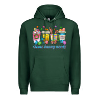 Sports Green some bunny needs easter coffee cups Premium Hoodie - texasbilliewilder