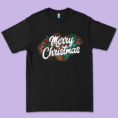 Merry Christmas Premium Tee Designed By Cowhidedigitalart