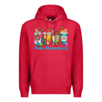 Cardinal some bunny needs easter coffee cups Premium Hoodie - texasbilliewilder