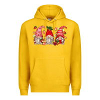 Lemon strawberry gnomes Premium Hoodie - Zillion Design Studio