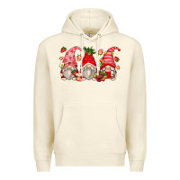 Sandshell strawberry gnomes Premium Hoodie - Zillion Design Studio