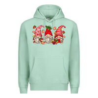 Seafoam strawberry gnomes Premium Hoodie - Zillion Design Studio