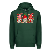 Sports Green strawberry gnomes Premium Hoodie - Zillion Design Studio