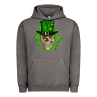 Pigment Tornado st. patricks day skull Urban Hoodie - RanaPortraitStore