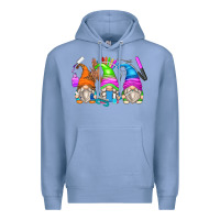 Colony Blue nail tech gnomes Premium Hoodie - Zillion Design Studio