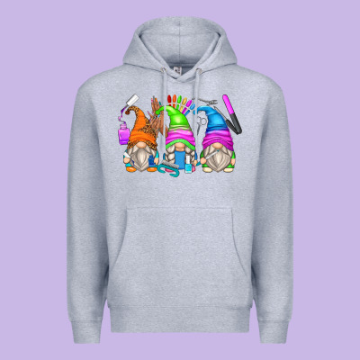 Nail Tech Gnomes Premium Hoodie Designed By Zillion Design Studio