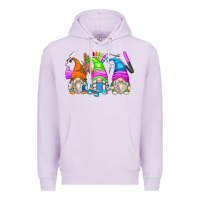 Lilac nail tech gnomes Premium Hoodie - Zillion Design Studio