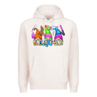 Pale Pink nail tech gnomes Premium Hoodie - Zillion Design Studio