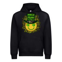 Black st. patricks day pinch proof lucky face Urban Hoodie - RanaPortraitStore