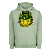 Pigment Oil Green st. patricks day pinch proof lucky face Urban Hoodie - RanaPortraitStore