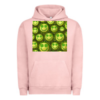 Pigment Salmon st. patricks day lucky face Urban Hoodie - RanaPortraitStore