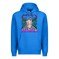 True Royal somebodys problem Premium Hoodie - texasbilliewilder